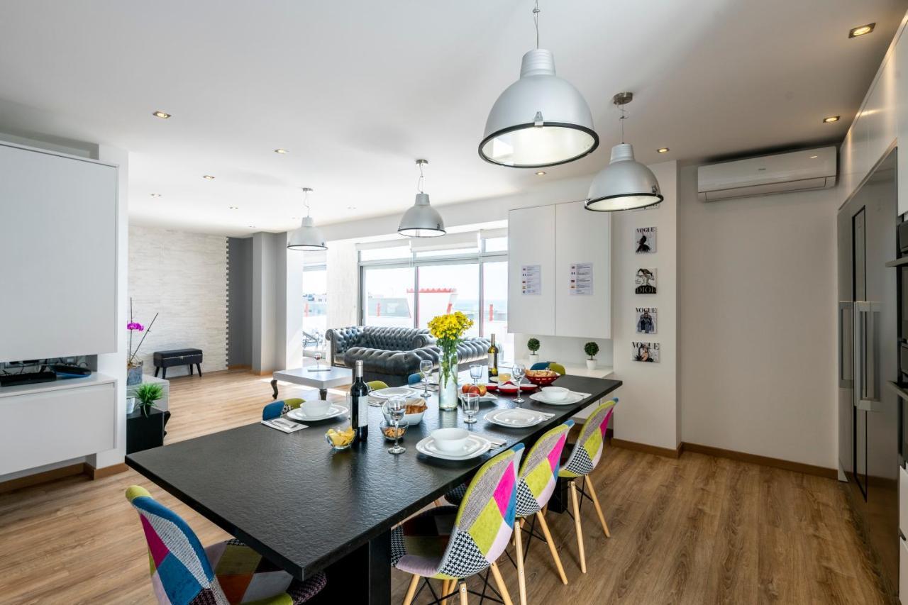 Appartement Luxueux 4 Pieces, Terrasse 120M2 Vue Mer Praia Da Rocha Portimão Dış mekan fotoğraf